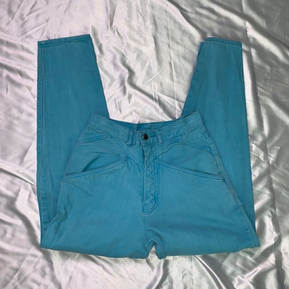 𓆉 Vintage Teal Gitano Jeans 𓆉 - Picture 4 of 6